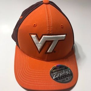 Virginia Tech NCAA Authentic Fitted Cap
